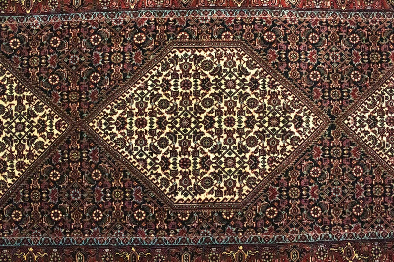 Loper Perzisch tapijt - Bijar - 294 x 83 cm - blauw