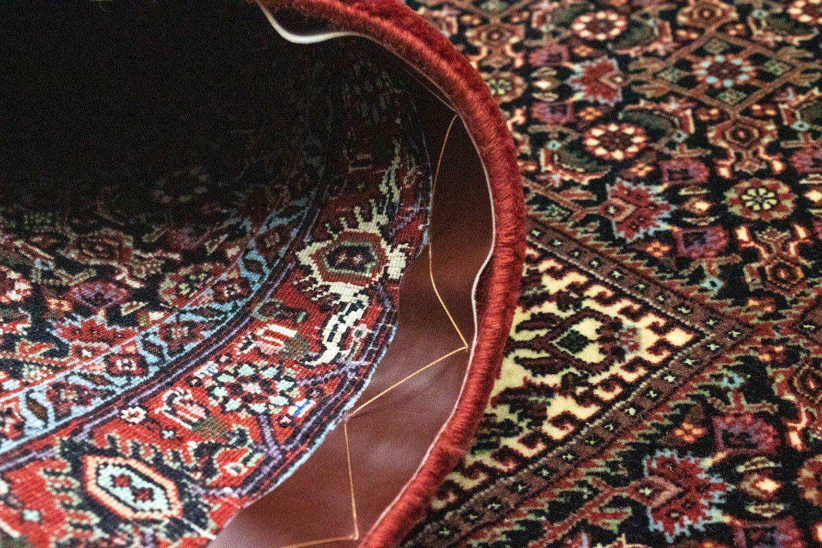 Loper Perzisch tapijt - Bijar - 294 x 83 cm - blauw