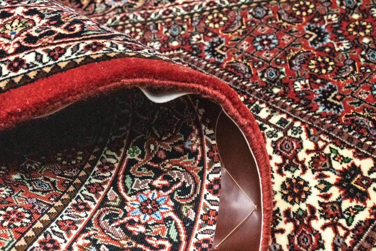 Loper Perzisch tapijt - Bijar - 317 x 88 cm - rood