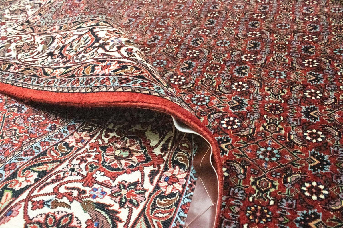 Perzisch tapijt - Bijar - 296 x 202 cm - rood
