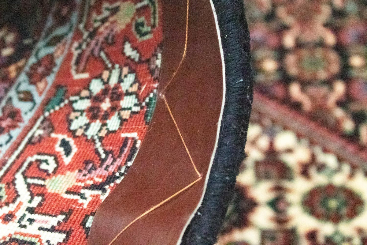 Loper Perzisch tapijt - Bijar - 327 x 83 cm - zwart