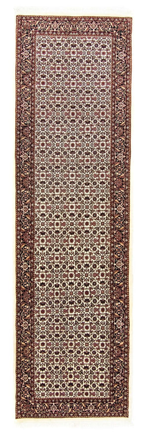 Loper Perzisch tapijt - Bijar - 288 x 85 cm - beige