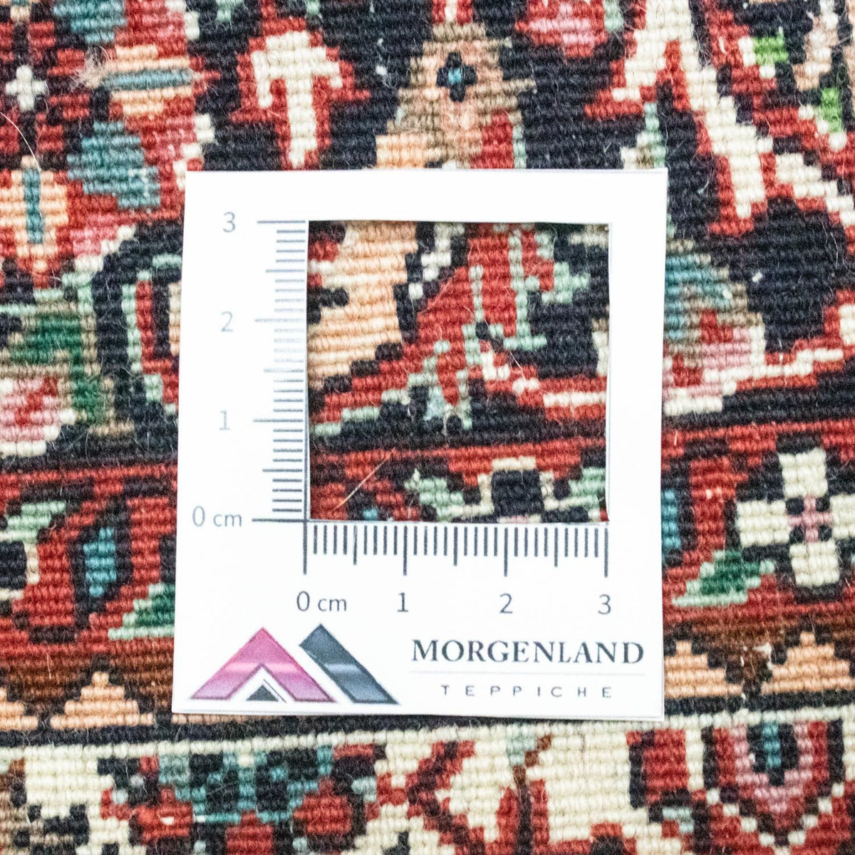 Loper Perzisch tapijt - Bijar - 288 x 85 cm - beige