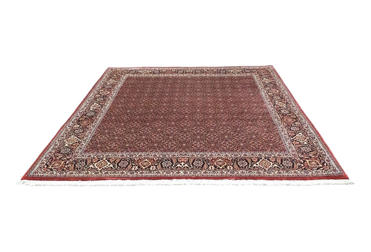 Perzisch tapijt - Bijar vierkant  - 210 x 210 cm - rood