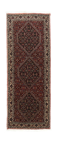 Loper Perzisch tapijt - Bijar - 200 x 76 cm - rood