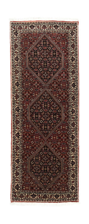 Loper Perzisch tapijt - Bijar - 200 x 76 cm - rood