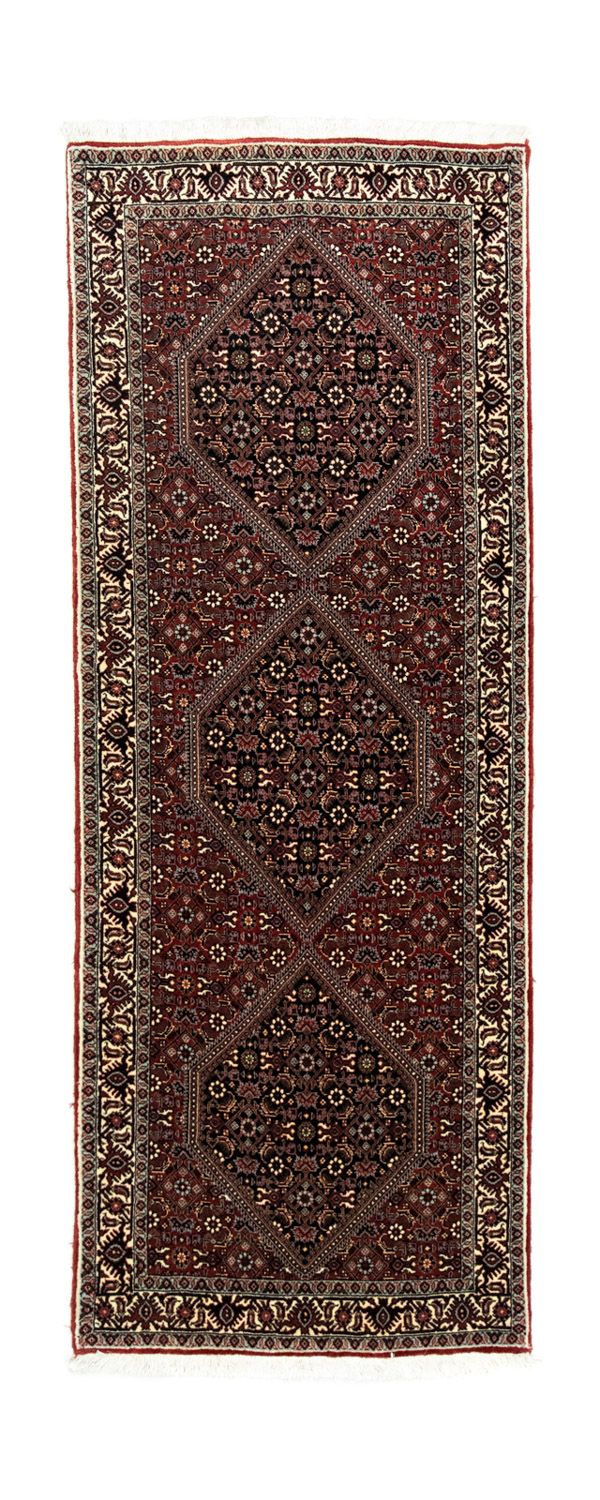 Loper Perzisch tapijt - Bijar - 200 x 76 cm - rood