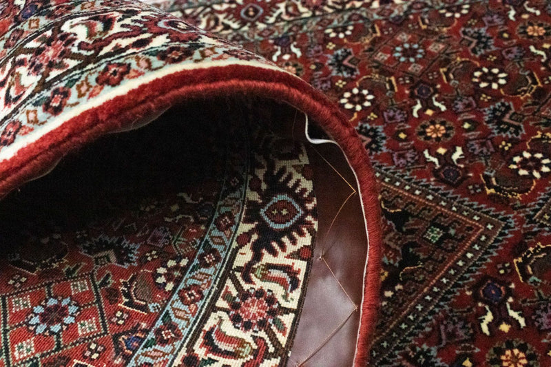 Loper Perzisch tapijt - Bijar - 200 x 76 cm - rood