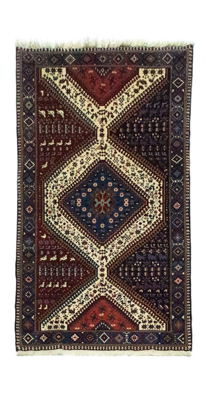 Loper Perzisch Tapijt - Nomadisch - 190 x 100 cm - blauw