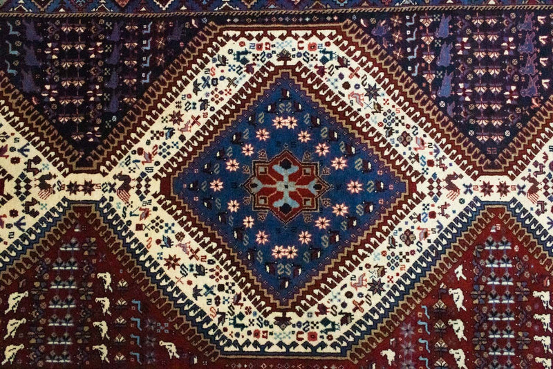 Loper Perzisch Tapijt - Nomadisch - 190 x 100 cm - blauw