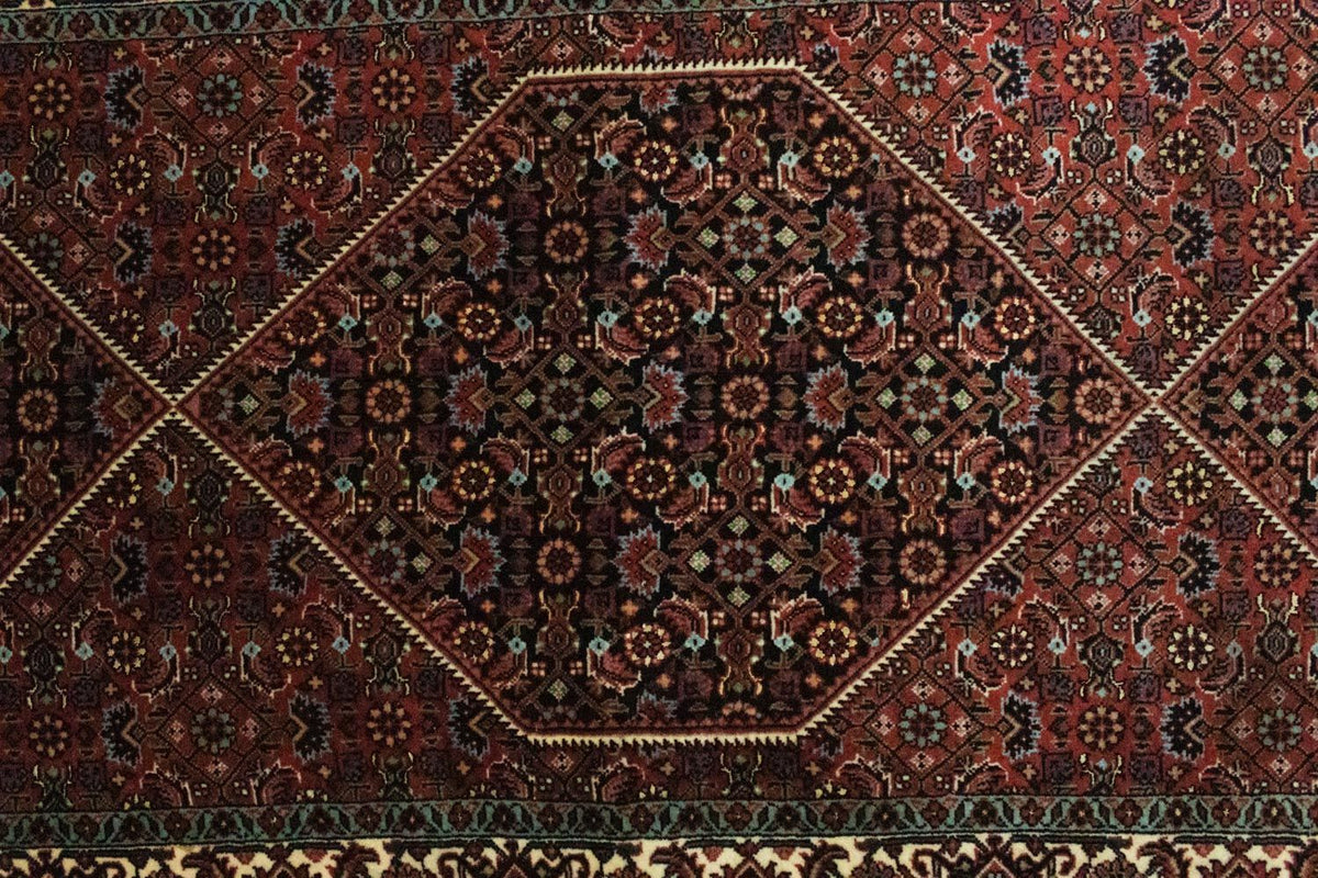 Loper Perzisch tapijt - Bijar - 213 x 78 cm - bruin