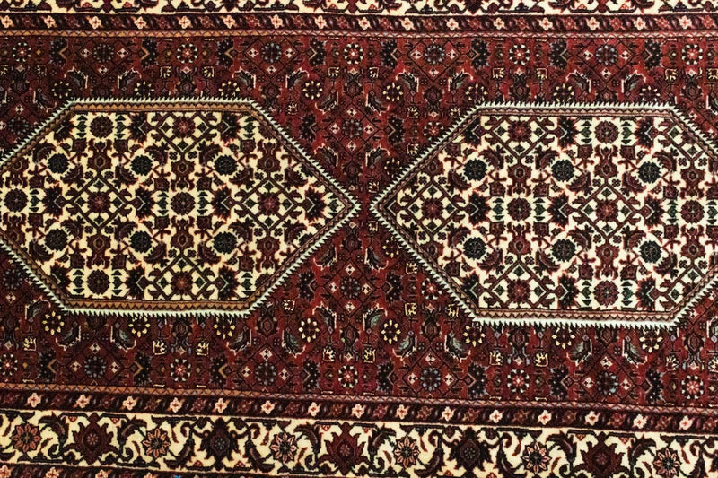 Loper Perzisch tapijt - Bijar - 226 x 75 cm - rood