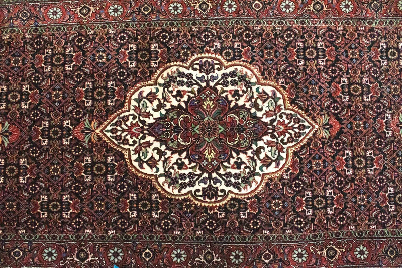 Loper Perzisch tapijt - Bijar - 309 x 80 cm - blauw