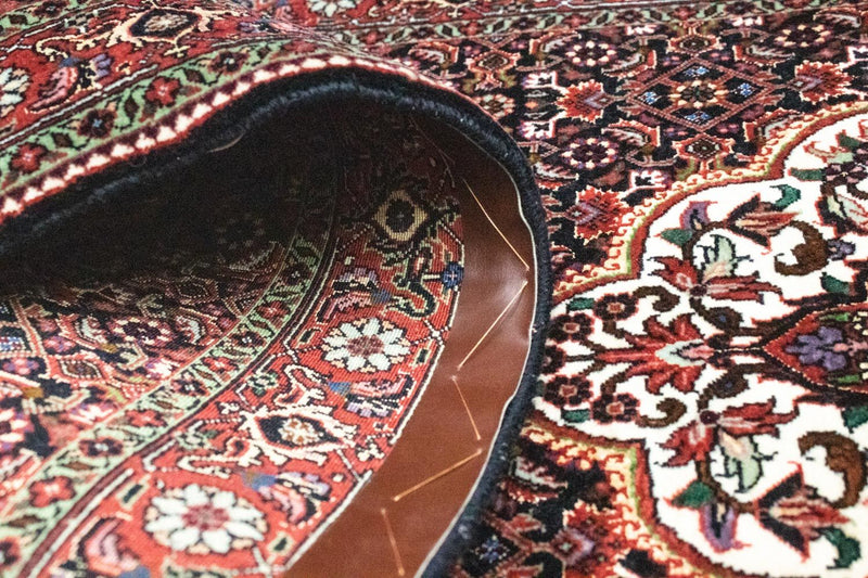 Loper Perzisch tapijt - Bijar - 309 x 80 cm - blauw