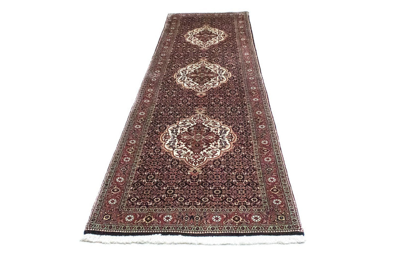 Loper Perzisch tapijt - Bijar - 309 x 80 cm - blauw