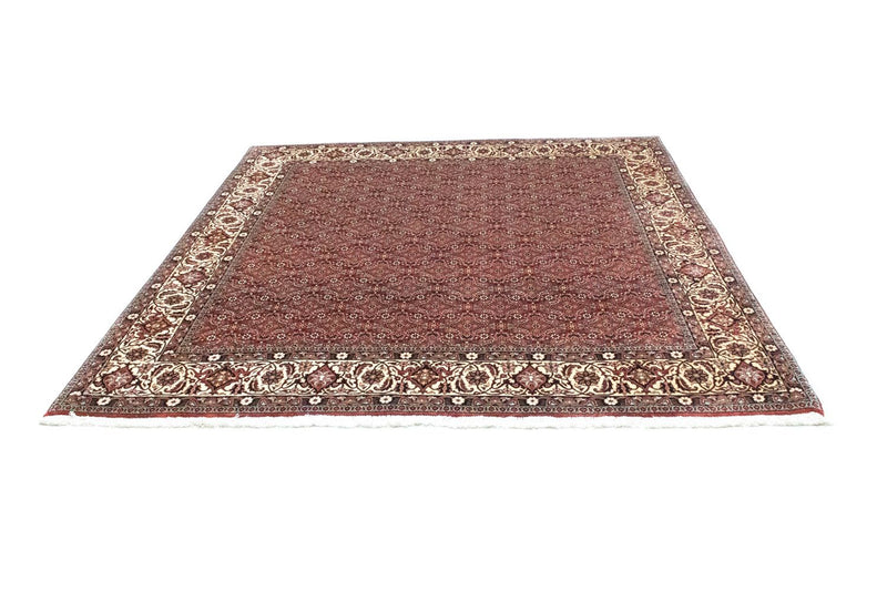 Perzisch tapijt - Bijar vierkant  - 210 x 203 cm - rood