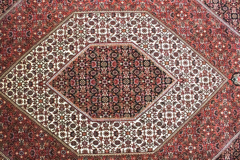 Perzisch tapijt - Bijar - 300 x 207 cm - rood