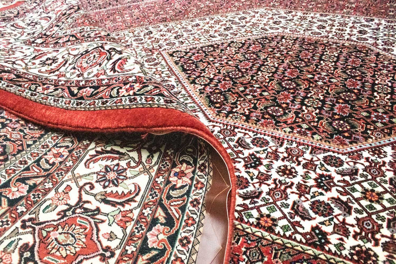 Perzisch tapijt - Bijar - 300 x 207 cm - rood