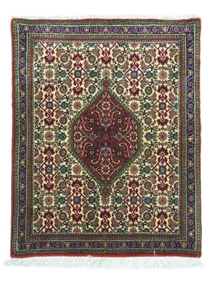 Perzisch tapijt - Bijar - 89 x 72 cm - beige
