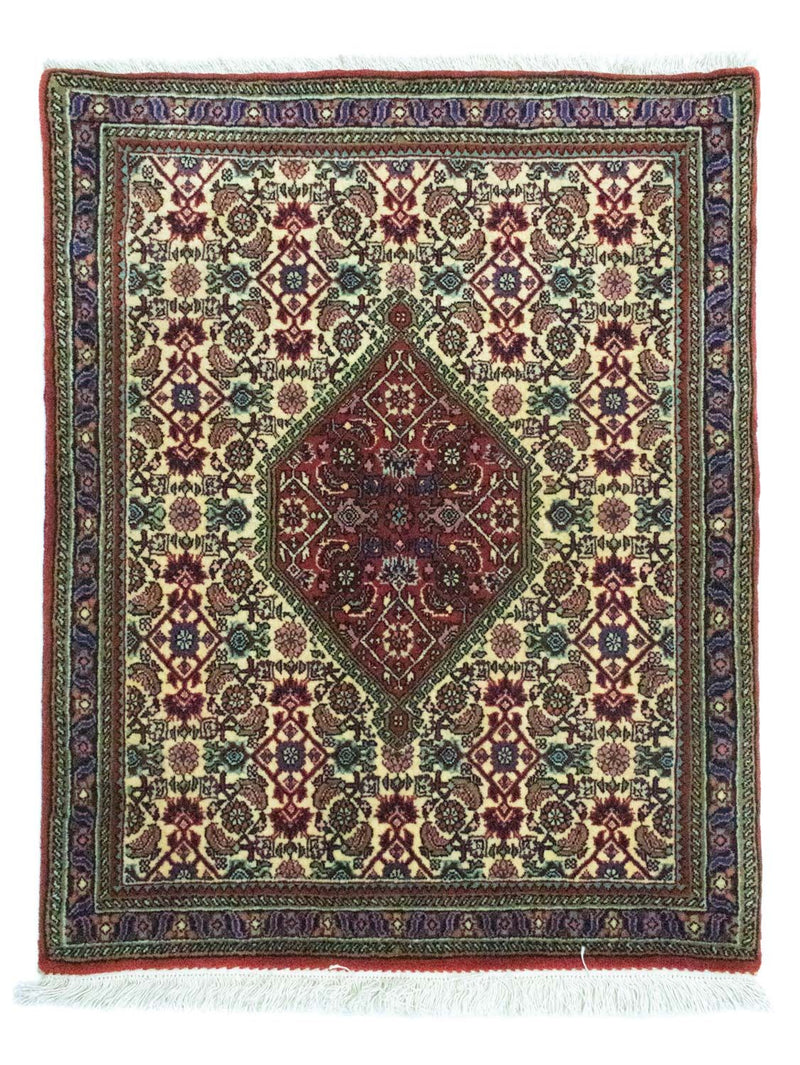 Perzisch tapijt - Bijar - 89 x 72 cm - beige