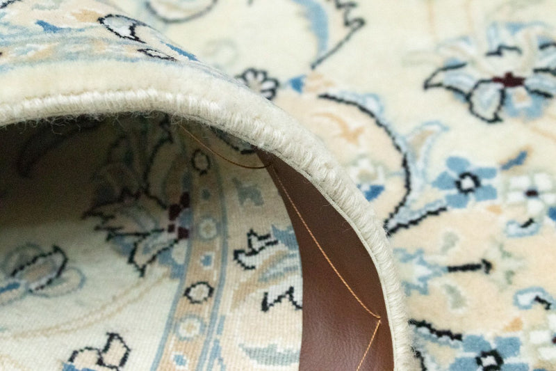 Loper Perzisch tapijt - Nain - 200 x 70 cm - natuurlijk wit