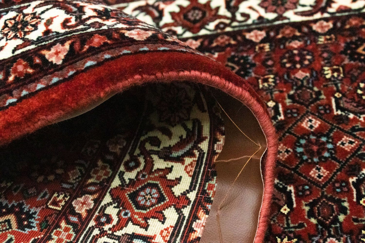 Loper Perzisch tapijt - Bijar - 230 x 78 cm - wijnrood