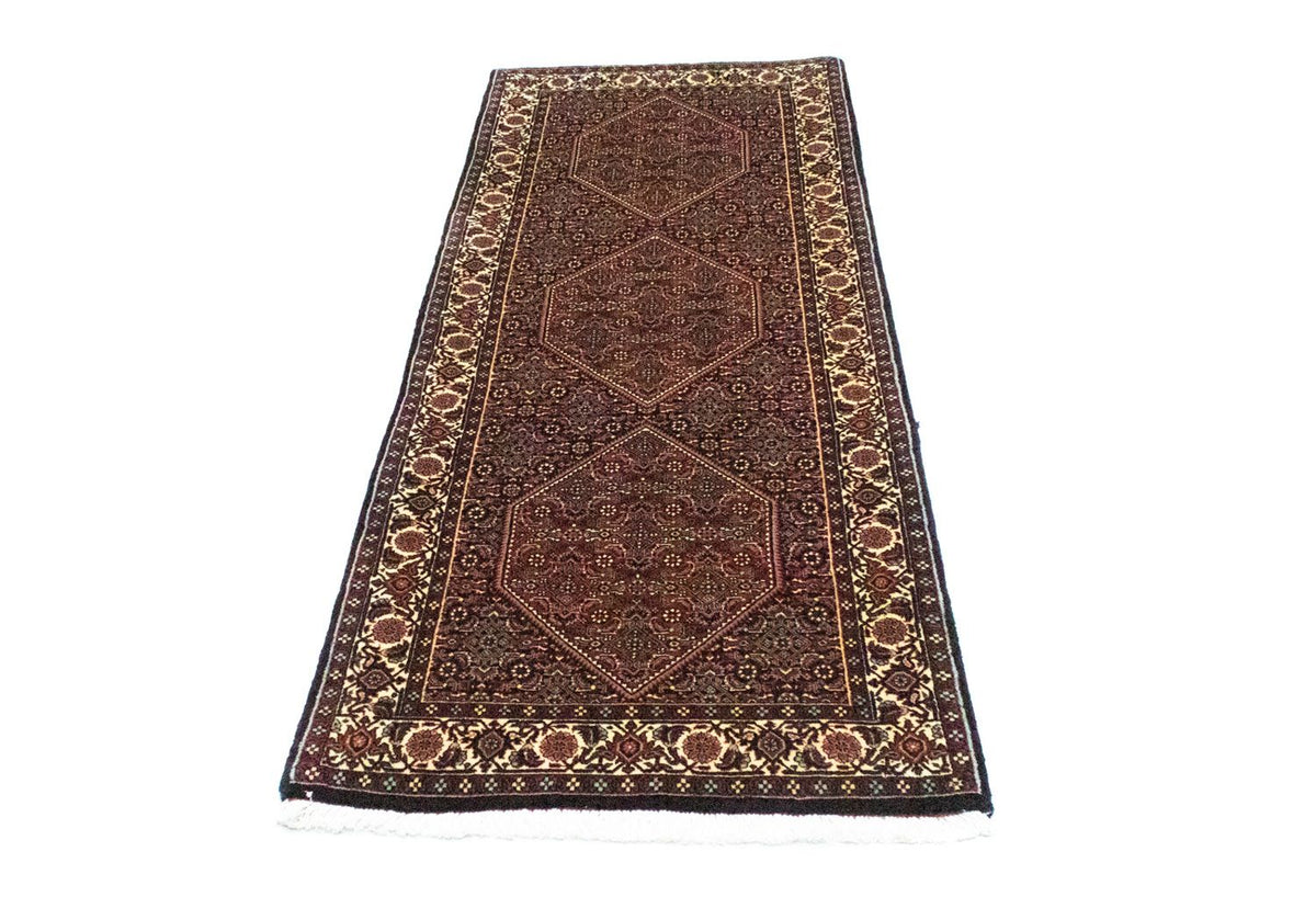 Loper Perzisch tapijt - Bijar - 200 x 75 cm - rood