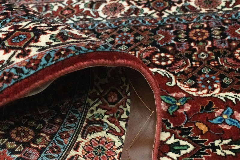 Loper Perzisch tapijt - Bijar - 215 x 73 cm - blauw