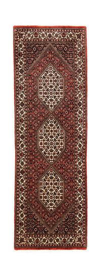 Loper Perzisch tapijt - Bijar - 217 x 72 cm - rood