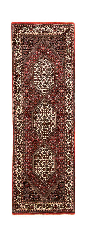 Loper Perzisch tapijt - Bijar - 217 x 72 cm - rood