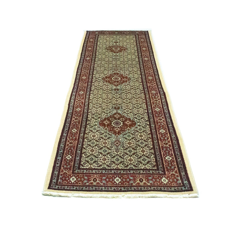 Loper Perzisch tapijt - Klassiek - 294 x 81 cm - beige