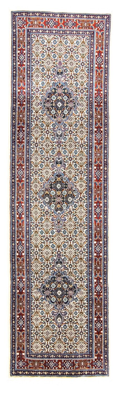 Loper Perzisch tapijt - Klassiek - 289 x 80 cm - beige