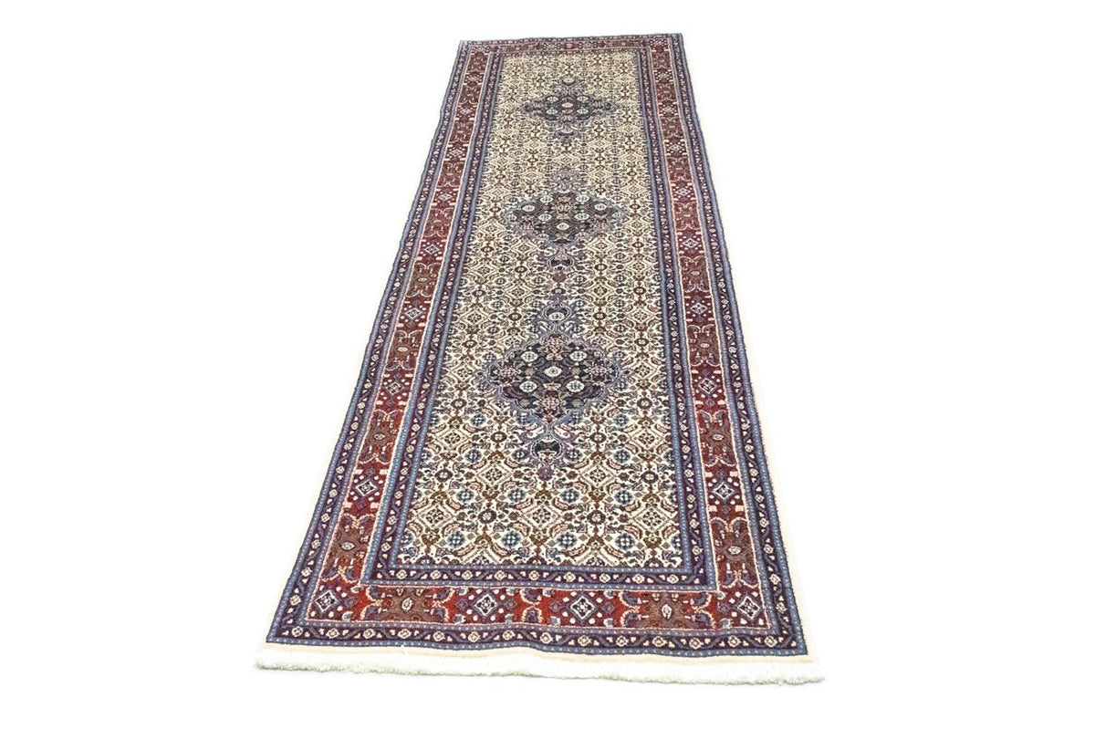 Loper Perzisch tapijt - Klassiek - 289 x 80 cm - beige