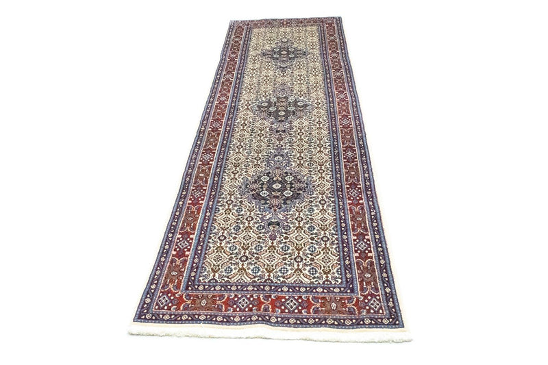 Loper Perzisch tapijt - Klassiek - 289 x 80 cm - beige