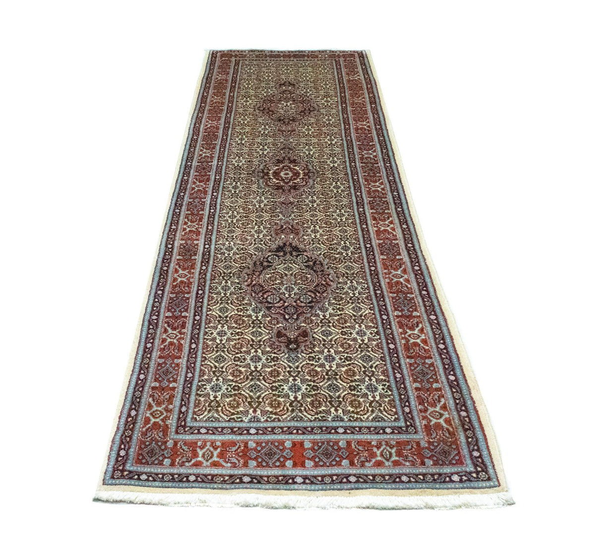 Loper Perzisch tapijt - Klassiek - 288 x 81 cm - beige