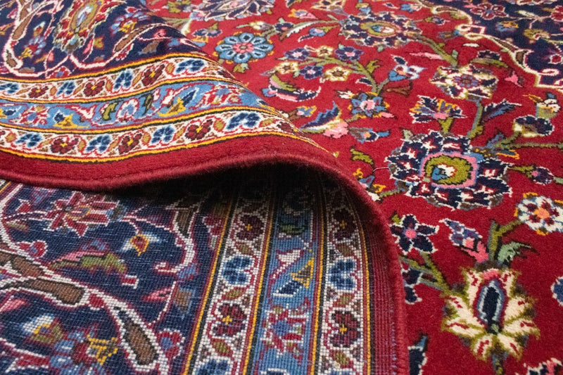 Perzisch tapijt - Keshan - 368 x 250 cm - rood