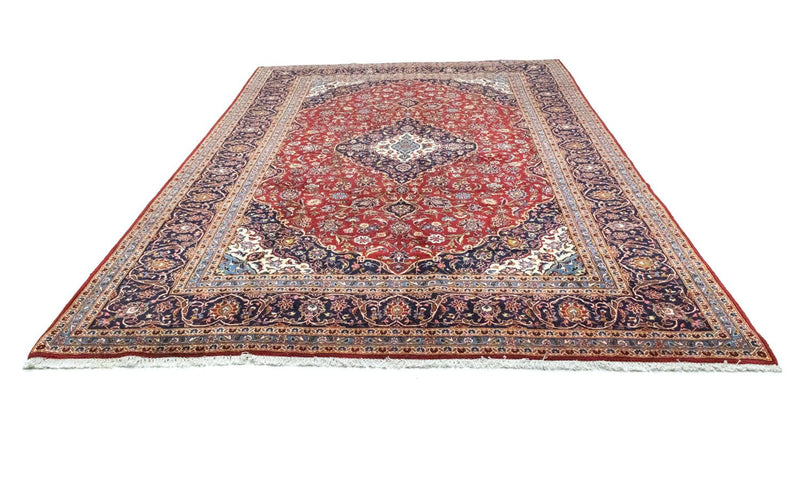 Perzisch tapijt - Keshan - 368 x 250 cm - rood