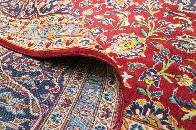 Perzisch tapijt - Keshan - 352 x 250 cm - rood