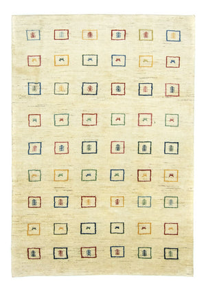 Gabbeh tapijt - Perzisch - 281 x 195 cm - beige