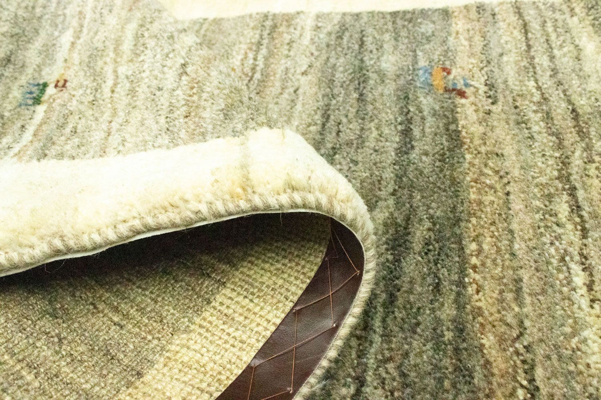 Loper Gabbeh tapijt - Perzisch - 229 x 82 cm - grijs