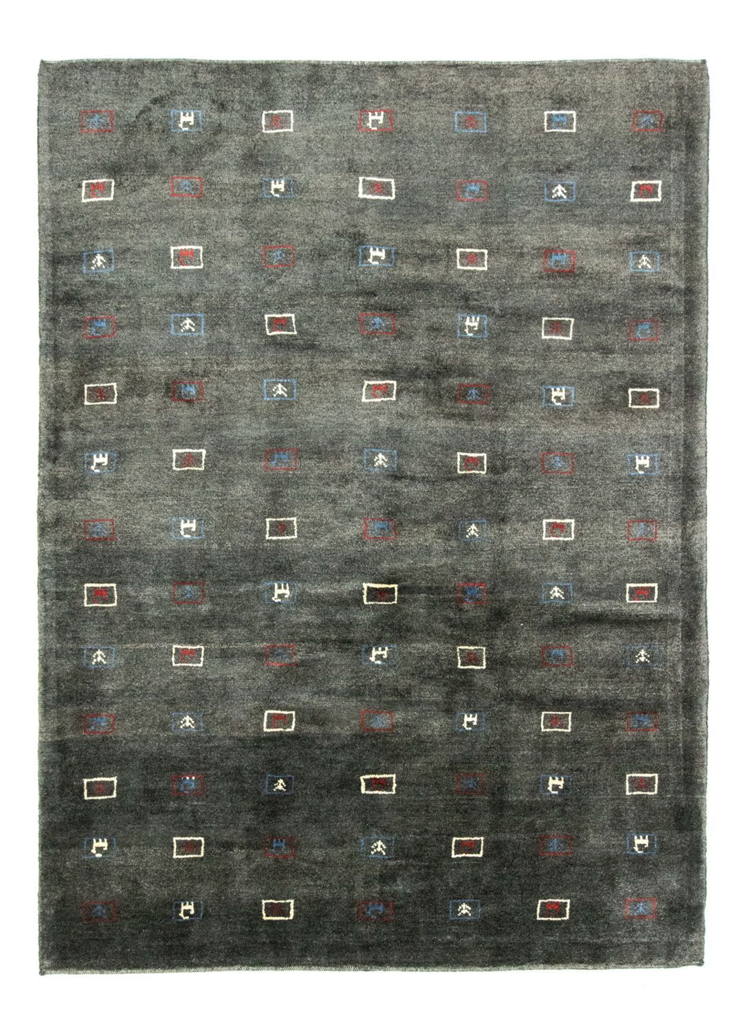 Gabbeh tapijt - Perzisch - 235 x 174 cm - grijs