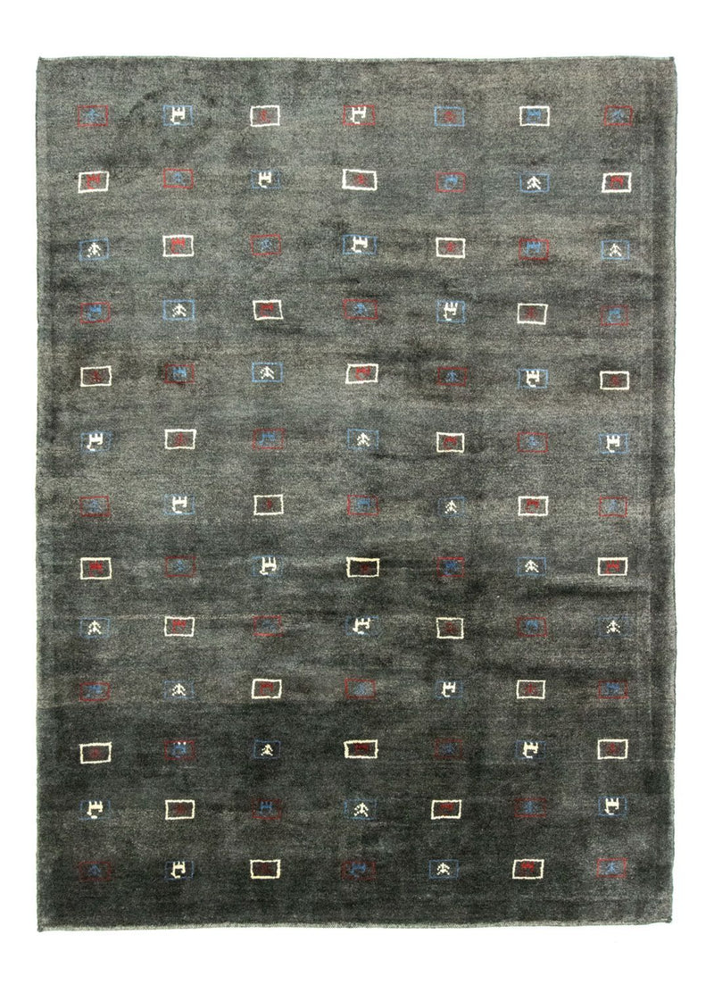 Gabbeh tapijt - Perzisch - 235 x 174 cm - grijs