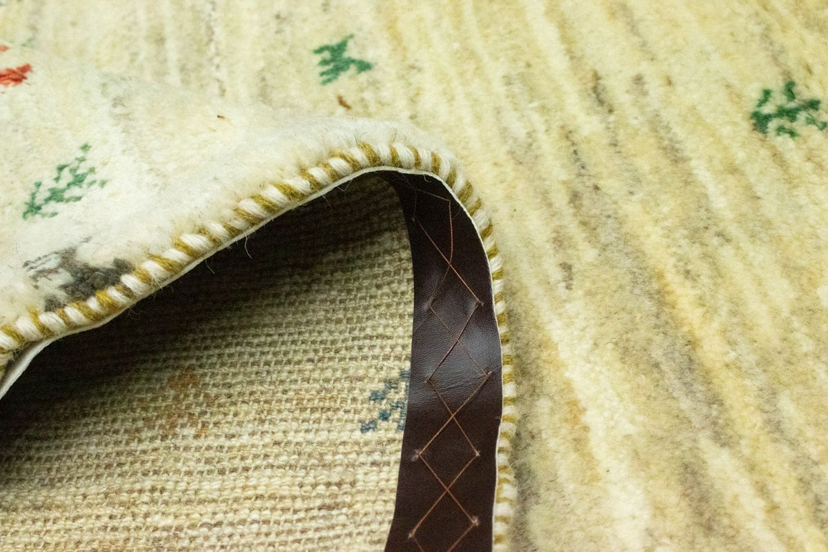 Loper Gabbeh tapijt - Perzisch - 184 x 82 cm - beige