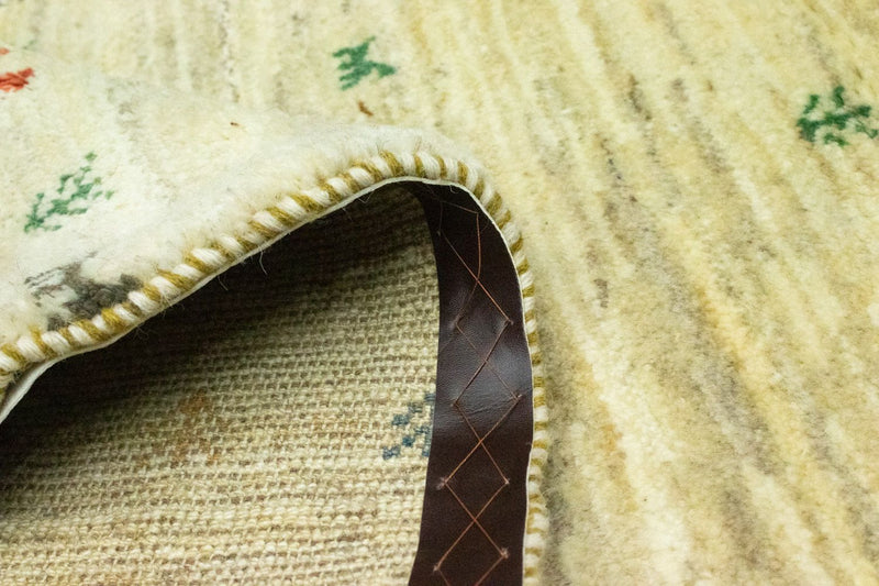 Loper Gabbeh tapijt - Perzisch - 184 x 82 cm - beige