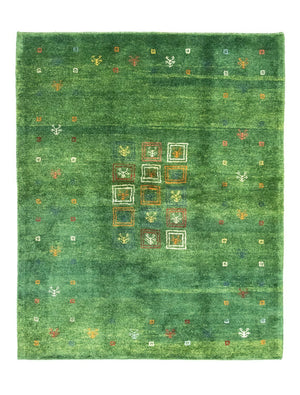 Gabbeh tapijt - Perzisch - 189 x 155 cm - groen