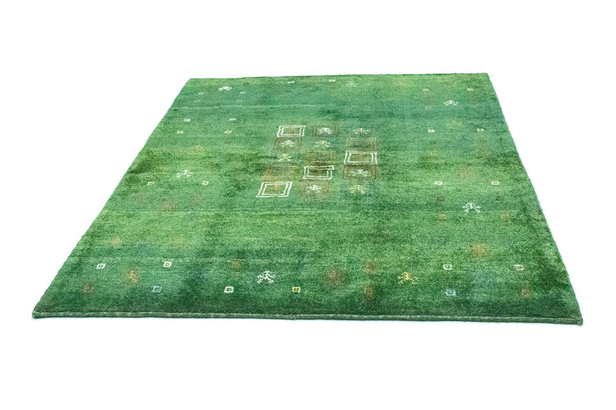 Gabbeh tapijt - Perzisch - 189 x 155 cm - groen