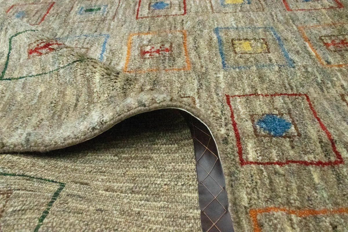 Gabbeh tapijt - Perzisch - 206 x 154 cm - veelkleurig