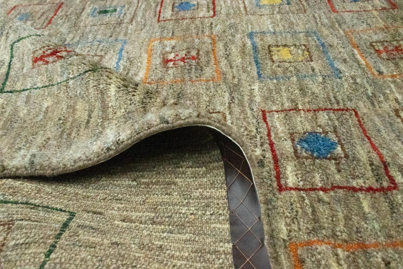 Gabbeh tapijt - Perzisch - 206 x 154 cm - veelkleurig