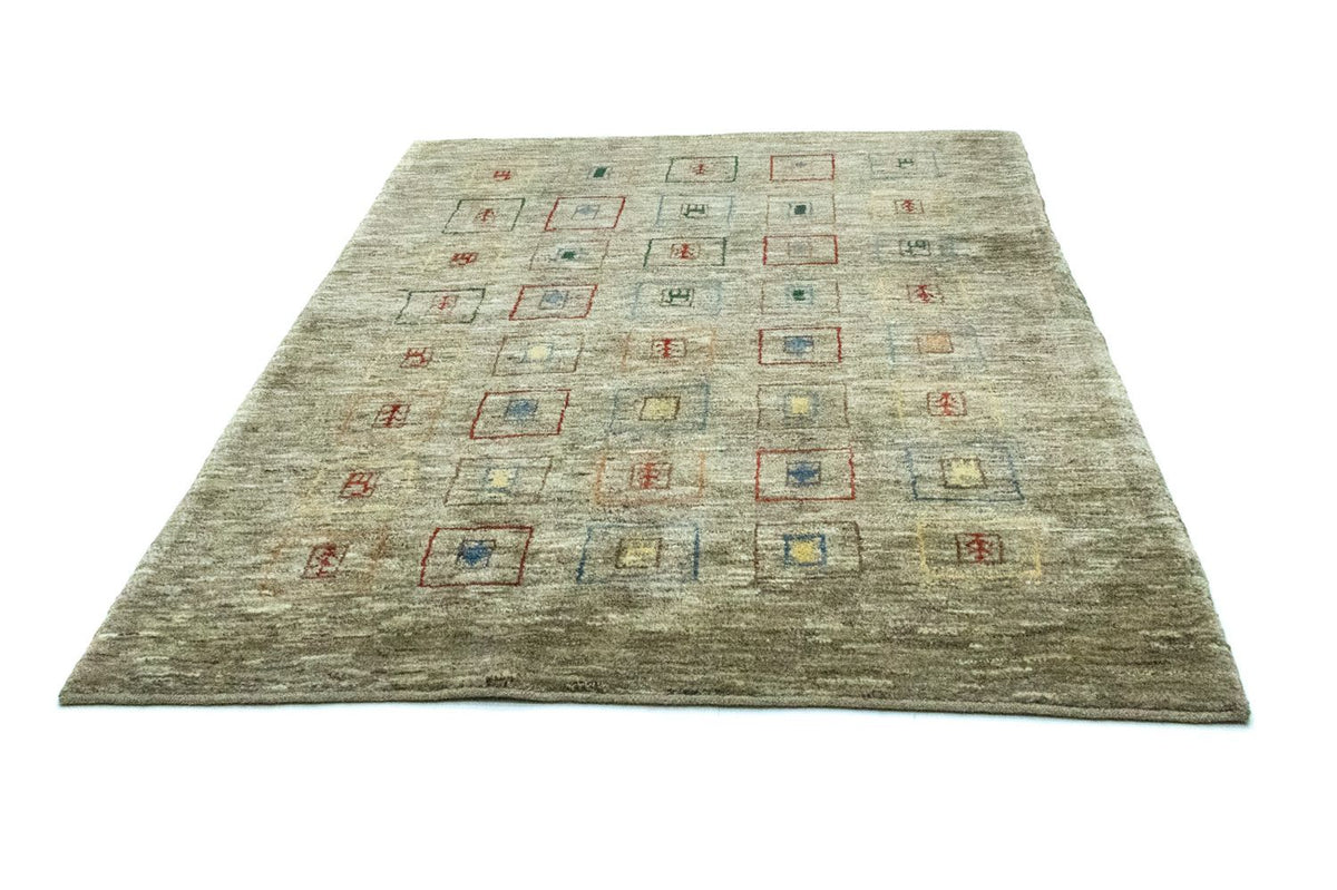 Gabbeh tapijt - Perzisch - 206 x 154 cm - veelkleurig