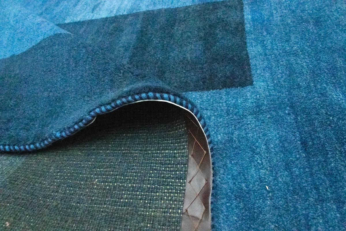 Gabbeh tapijt - Perzisch - 197 x 151 cm - blauw